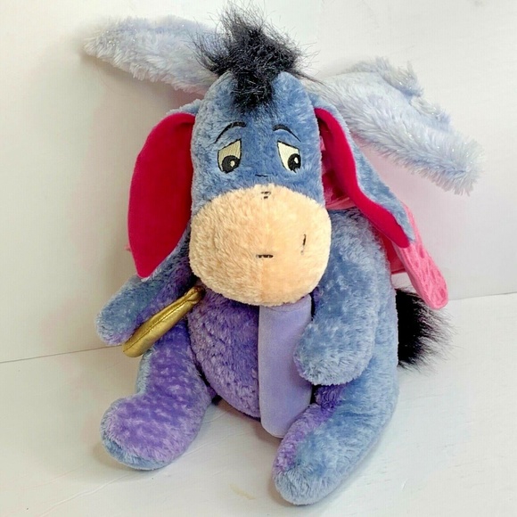 Disney Store Winnie The Pooh Eeyore 12 in Tall Plu - Picture 1 of 7